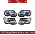 Phares de lampe de la lampes pour 2013-2018 Range Rover Vogue
